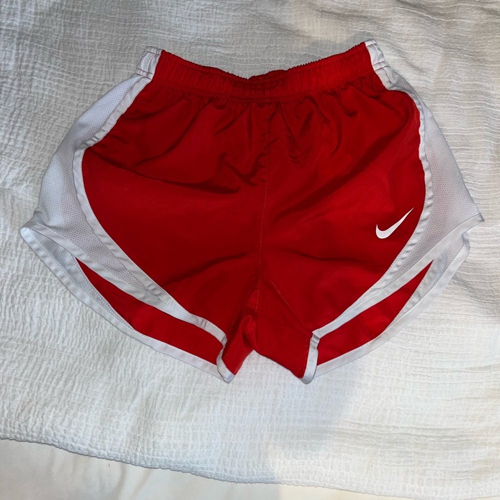 Nike Women's Red Athletic Shorts